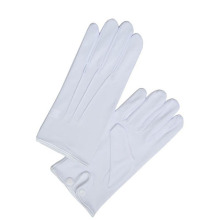White Cotton Parade Gloves