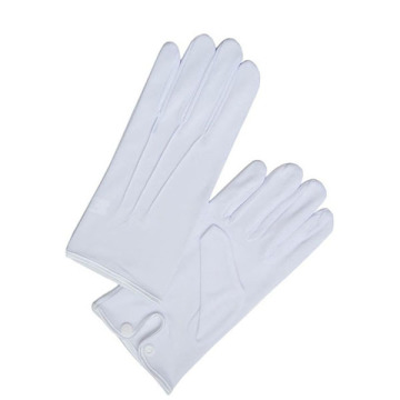 White Cotton Parade Gloves