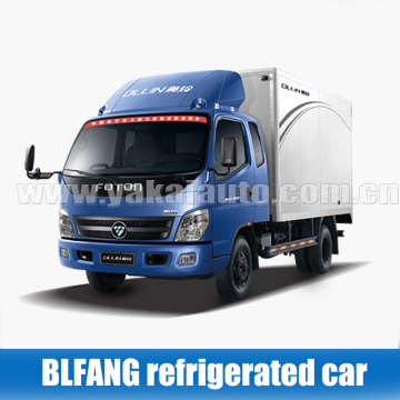 Foton Beijing Factory CTX small refrigerated ice cream truck body truck van