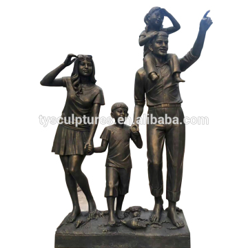 Hand made life size resin craft figure sculpture