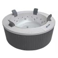 Round 6 Persons Hydromassage Hot Tub Outdoor spa