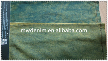 Cotton polyester spandex stretch denim Indigo denim