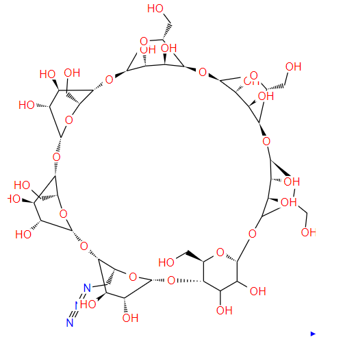 Mono- (6-Azido-6-Deoxy) -β-cyclodextrin CAS: 98169-85-8