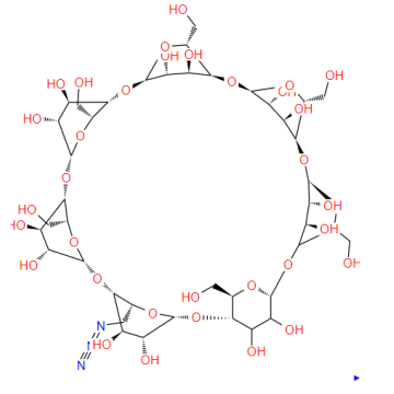 Mono- (6-azido-6-deoksi) -p-siklodekstrin CAS: 98169-85-8