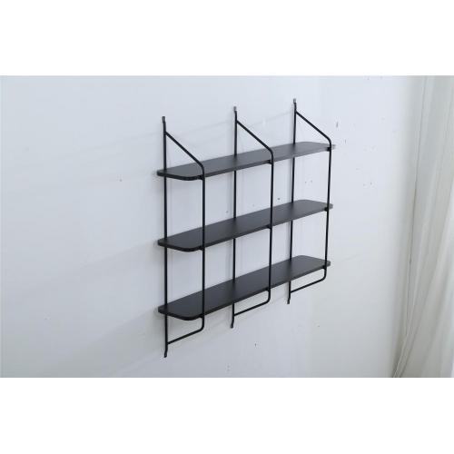 wall mounted shelves with metal