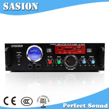 Hot sale AV-2203E 30W+30W mini sound power amplifier