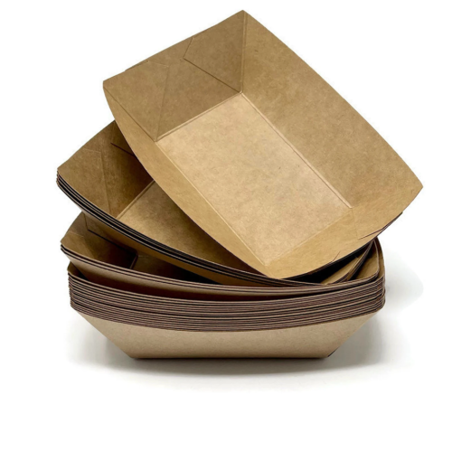 Disposable Paper Food Tray for 3 Pounds