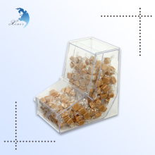 Customer logo Transparent Acrylic cake display