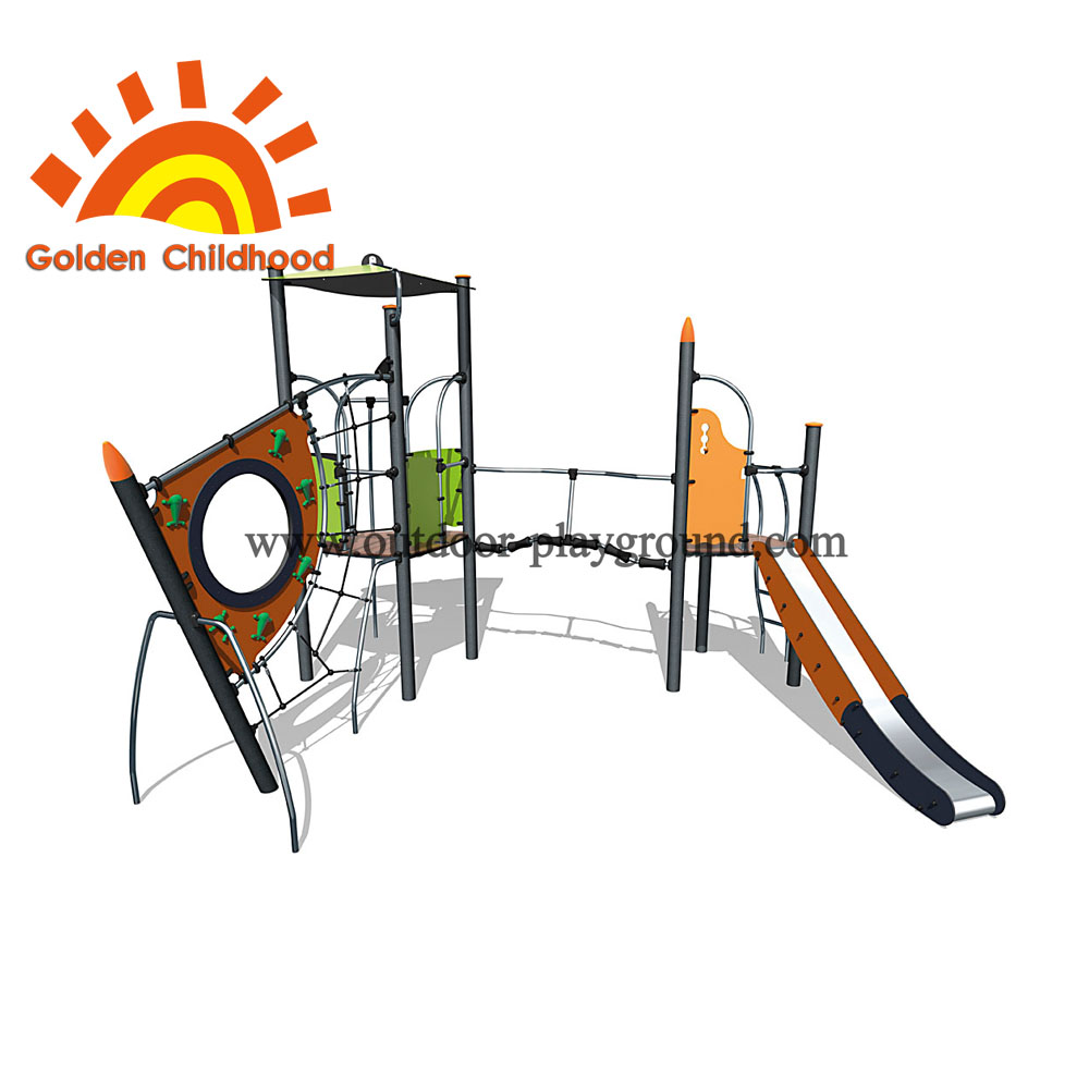 Cliff climb and slide playset lifetime