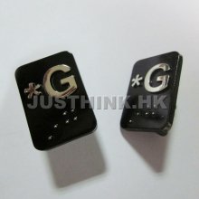 Customized ADA Braille Elevator Metal Cab Button Sign