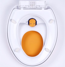 Bathroom Toilet Seats with Integrated Potty Seat