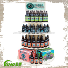 beer bottle display rack , Beer Rack Display Shelf , liquor bottle display shelf