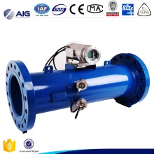 Time-difference ultrasonic flow meter