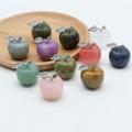 Bloodstone 1.2Inch Apple Gemstone Crafts for Home office Decoration