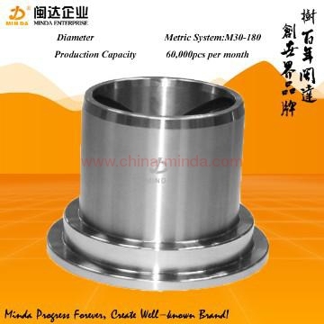 China Manufacturer /OEM steel flange bushing with CNC machining proces