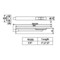 Residential Garden Swinging Door Bolts