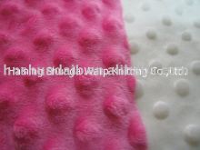 dot micro velour fabric