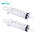 Warna jernih berkualitas tinggi 100ml Syringe Irigasi Flushing