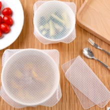 Microwave Safe Reusable Silicone Seal Bowl Covers And Food Stretch Lids For Fresh Food Saver