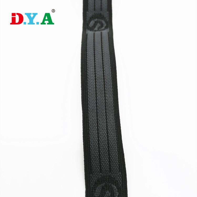Customized Non-slip Jacquard Embossed Gripper Elastic For Cycling