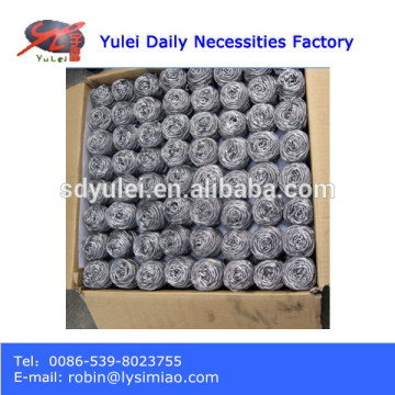 Galvanized iron wire scrubber,Stainless steel scrubber