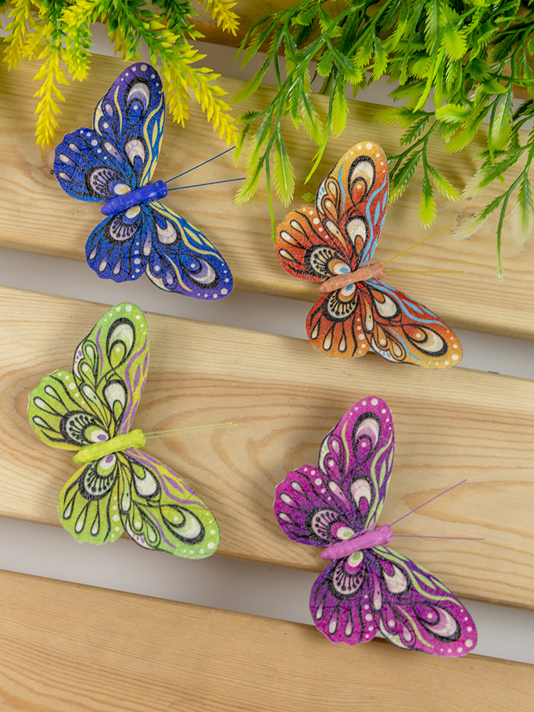 Atividades de artesanato de borboletas para crianças em idade pré-escolar
