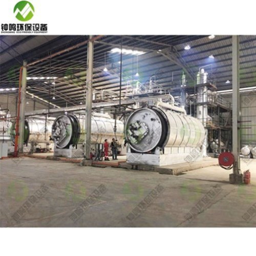 Converting Waste Engine Oil to Diesel Plant