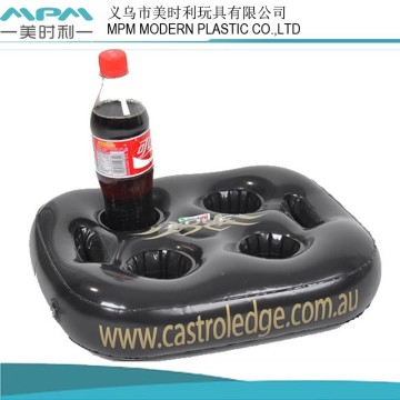 advertising pvc inflatable can holder for soft drink