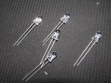 Super Bright 5mm Blinking Led For Sign Board 3000 - 4000mcd , 5mm White Led