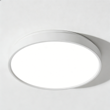 LED ceiling fixture for warm home spaces
