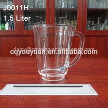 Spare blender parts 1.5L super flint glass jar for blender