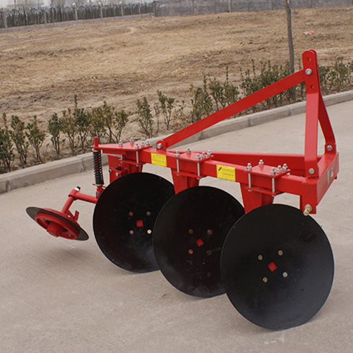 Tractor mounted power pto disc plow rotary plough