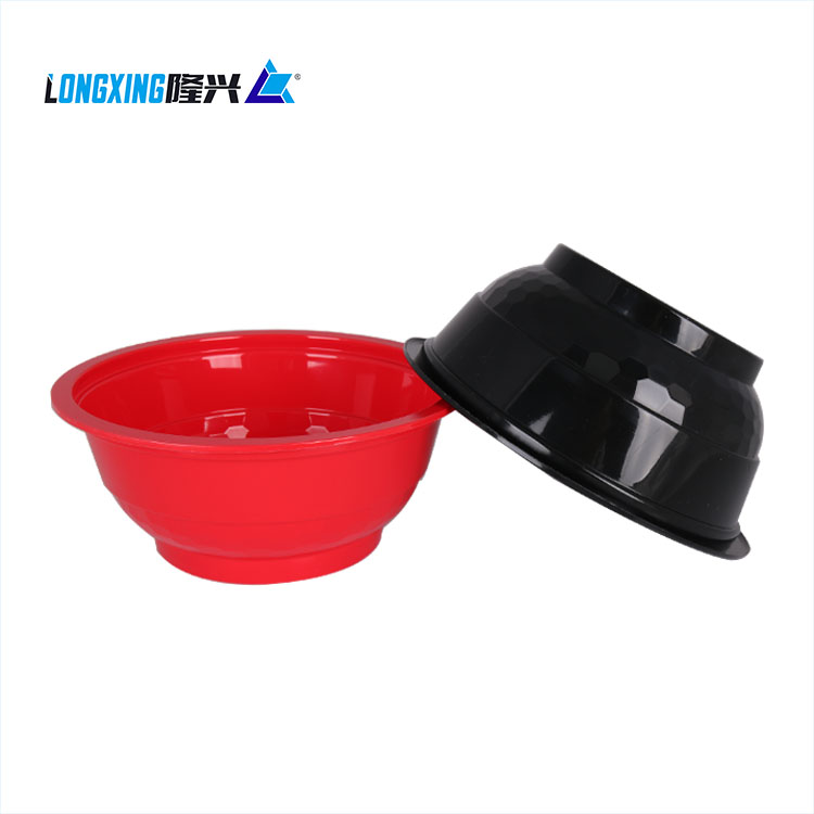 800 ml 30 oz disposable PP plastic dessert soup noodle salad round bowl