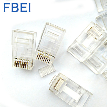 RJ45プラグ8P8CコネクタRJ45 CAT6Aコネクタ