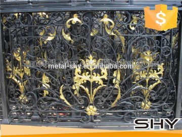 wrought iron cheap security fence