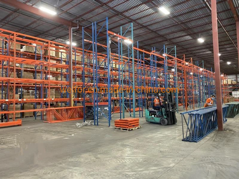 Warehouse Cargo Storage Longspan Stacking Racks & Shelves System