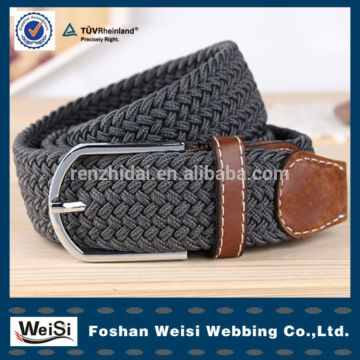 Jacquard polyester cotton fabric braided woven belt