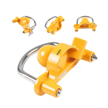 Universal Trailer Hitch Coupler Lock for Heavy Duty Applications