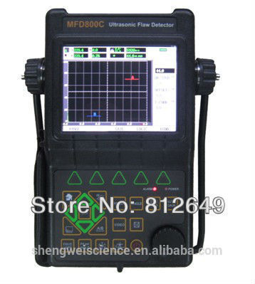 Portable ultrasonic crack tester