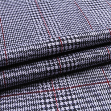 Knitted Garment Lining Shirting Jacquard Fabric