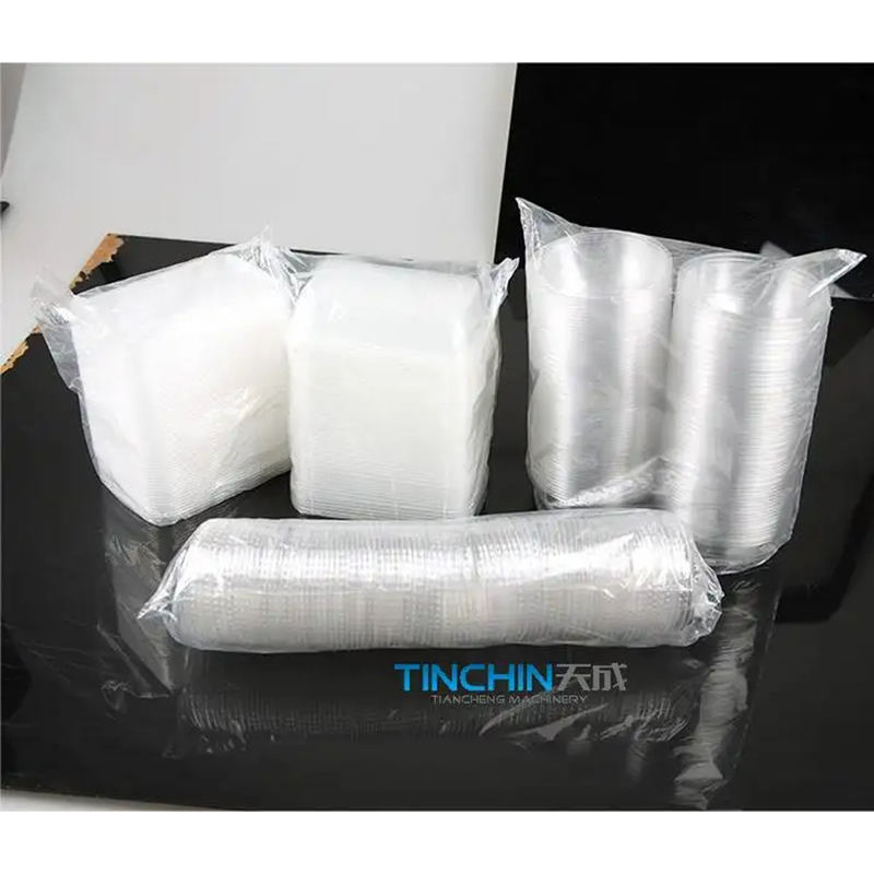 Hap capac biodegradabil cu hârtie de plastic de mare viteză de mare viteză, care formează formarea mașinii de ambalare a capacului cupei