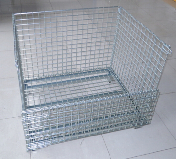 Wire Mesh Storage Cage Container