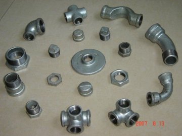 camlock adapter--malleable iron flanges