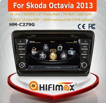 HIFIMAX car navigation FOR SKODA OCTAVIA car radio Navigation 2013 2014/Skoda Octavia Car DVD GPS Navigation system