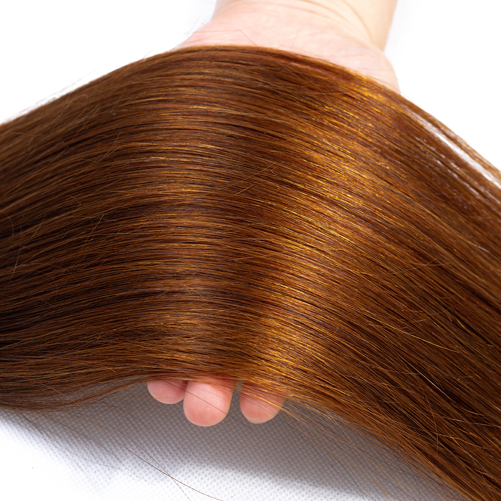 Huashuo Highest Discounts Brazilian Virgin Unprocessed Hair Straight Hair Bundle in 1B/30 Color