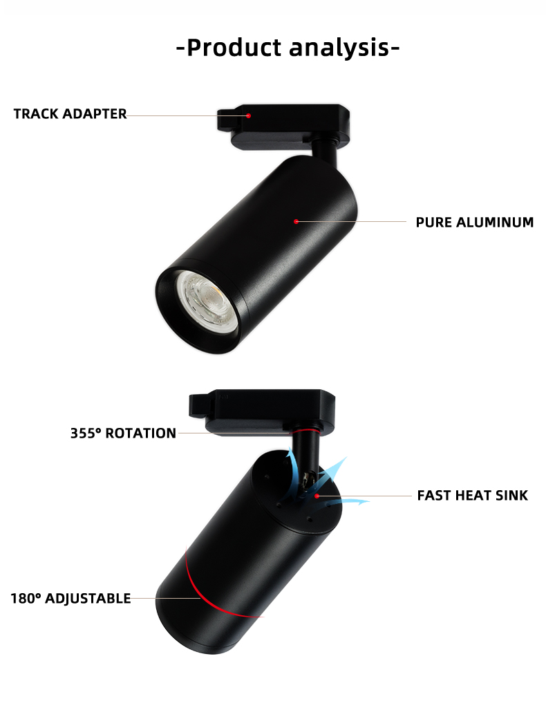 GU10 LED spot lights fixture