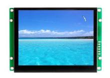 High brightness 16 bit digital Serial LCD Module 250 cd / m