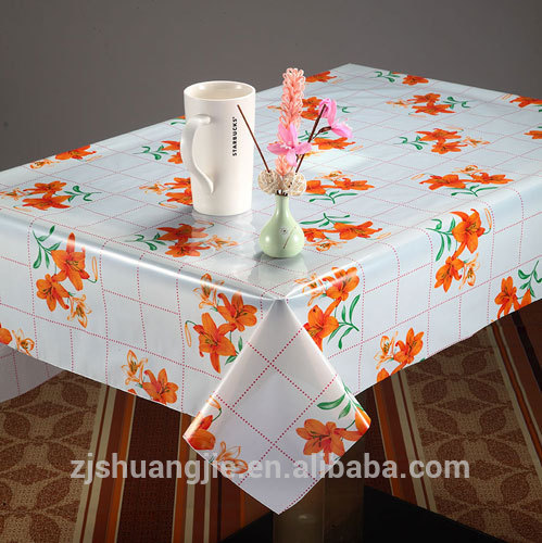 Plastic Table Cloths With Printing