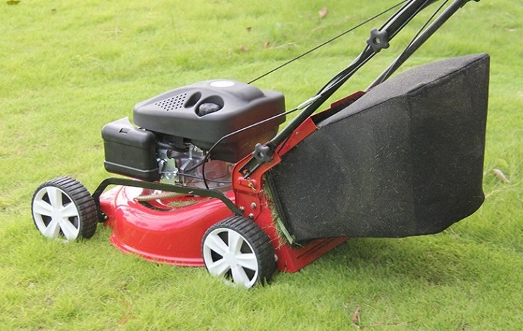 Gasoline Wheel Barrow Grass Cutter Lawn Mower
