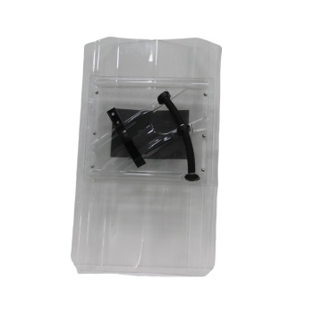 PC Transparent Single Handle Czech Shield